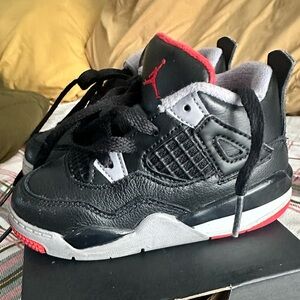 Air Jordan Retro 4 Bred “Reimagined”